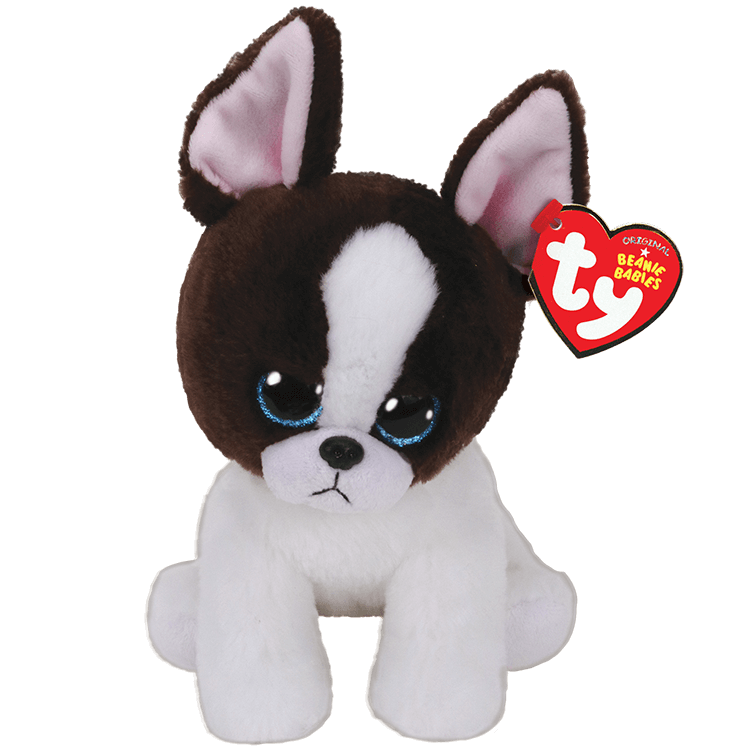 TY-Beanie Baby - Portia Brown and White Terrier - 8