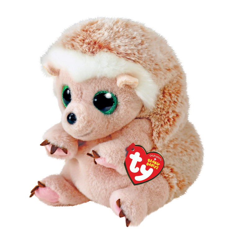 TY-Beanie Bellie - Bumper the Pink Hedgehog - 13