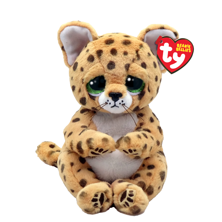 TY-Beanie Bellie - Lloyd the Leopard - 8