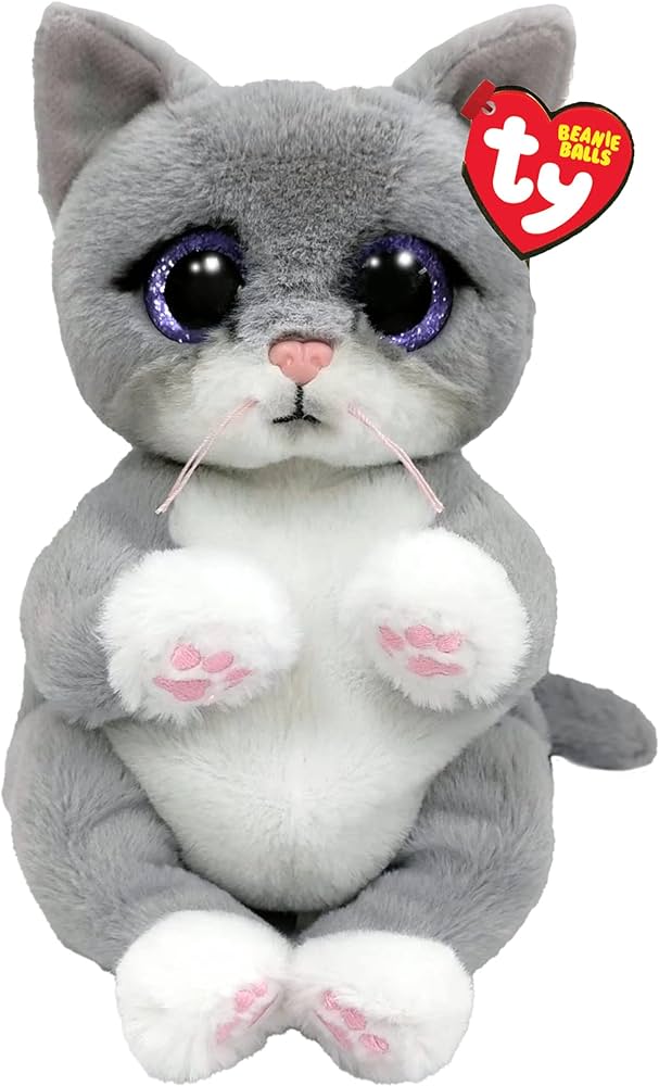 TY-Beanie Bellie - Morgan the Cat - 13" Medium-43203-Legacy Toys