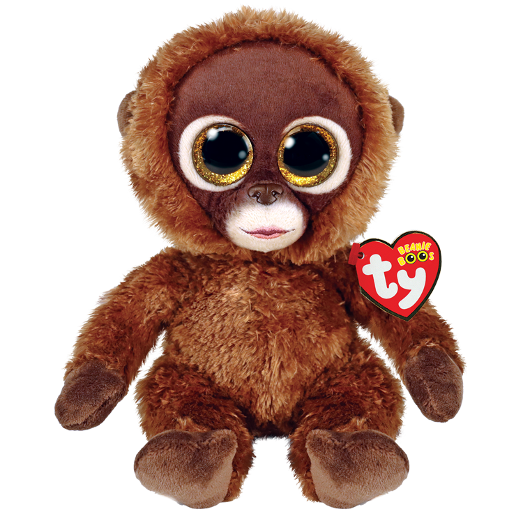 TY-Beanie Boo's - Chessie the Chimpanzee-36391-Legacy Toys