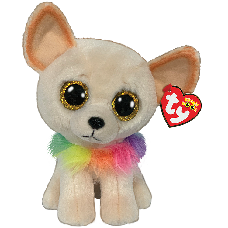 TY-Beanie Boo's - Chewey the Chihuahua-36324-6" Small-Legacy Toys