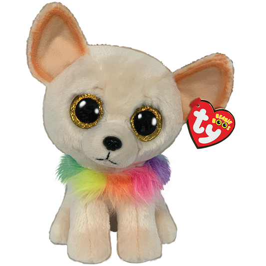 TY-Beanie Boo's - Chewey the Chihuahua-36324-6" Small-Legacy Toys
