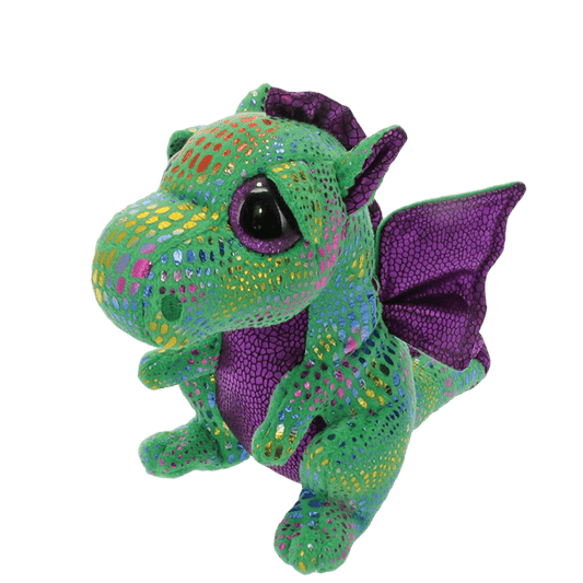 TY-Beanie Boo's - Cinder the Dragon-36186-Small 6"-Legacy Toys