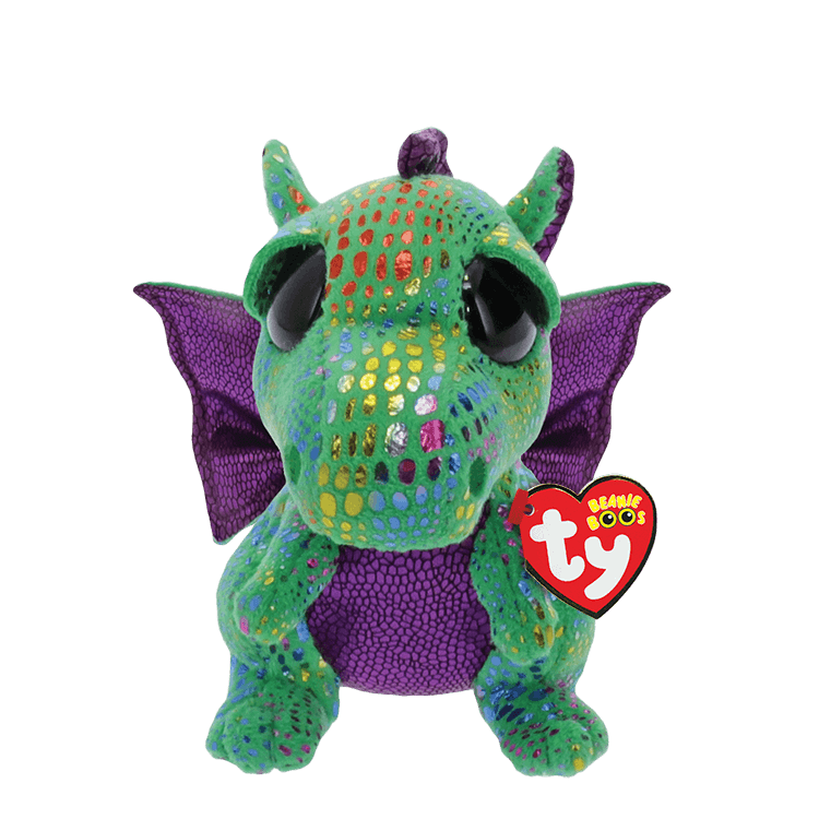 TY-Beanie Boo's - Cinder the Dragon-37052-Medium 13