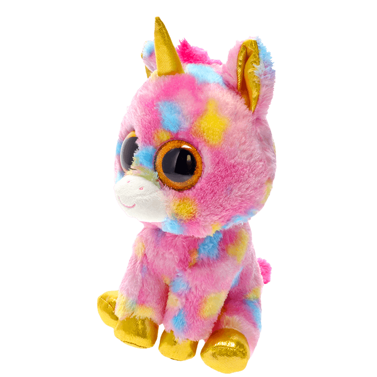 TY-Beanie Boo's - Fantasia Unicorn-36158-Small 8"-Legacy Toys