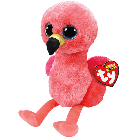 TY-Beanie Boo's - Gilda the Flamingo-36848-Small 6"-Legacy Toys