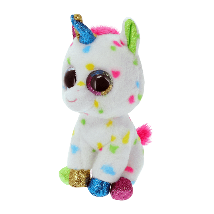 TY-Beanie Boo's - Harmonie the Unicorn-36898-Small 6"-Legacy Toys