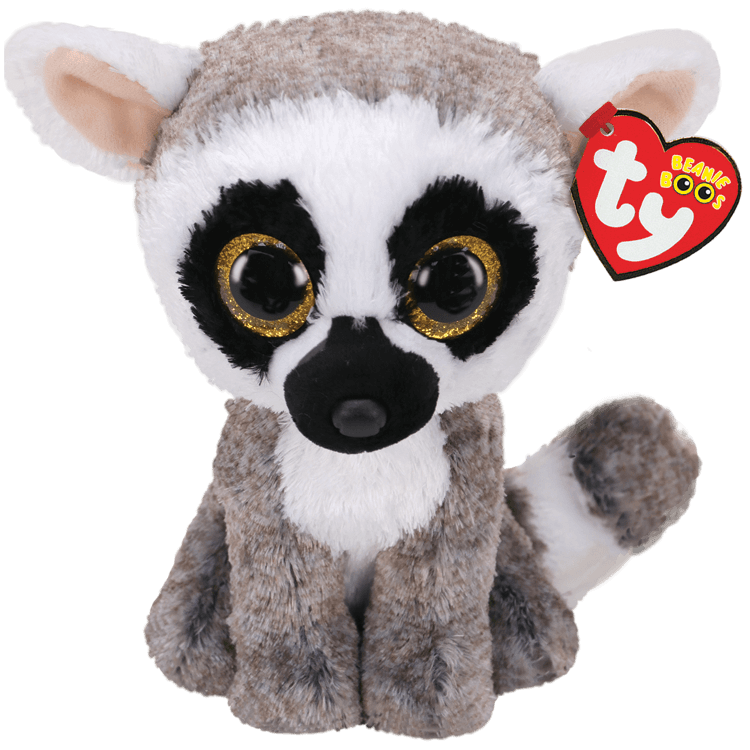 TY-Beanie Boo's - Linus the Lemur-36224-6