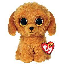 TY-Beanie Boo's - Noodles the Dog-36377-6" Small-Legacy Toys