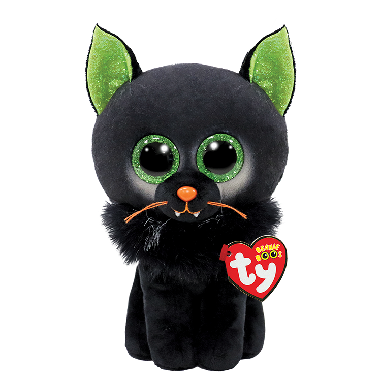 TY-Beanie Boo's - Oleander - The Halloween Cat-36497-Legacy Toys