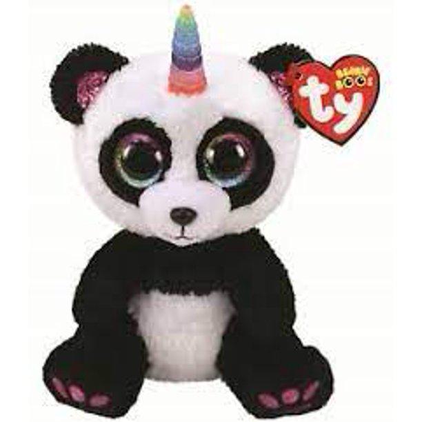 TY-Beanie Boo's - Paris the Panda-36307-6