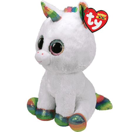 TY-Beanie Boo's - Pixy the Unicorn-36852-Small 6"-Legacy Toys