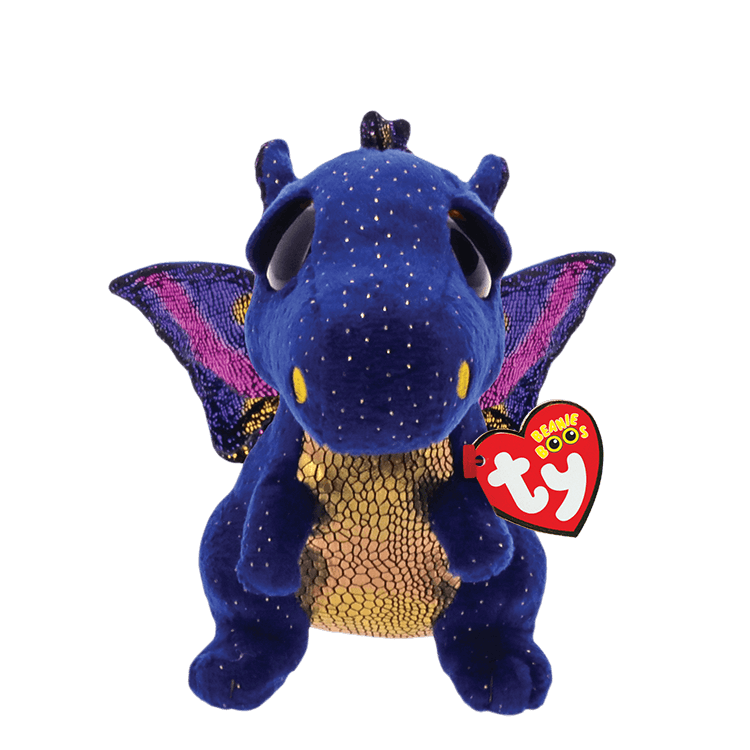 TY-Beanie Boo's - Saffire the Dragon-37260-Medium 13