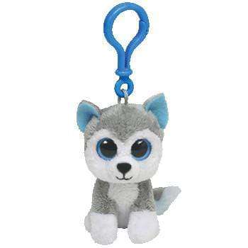 TY-Beanie Boo's - Slush the Husky-36503-5" Clip-Legacy Toys