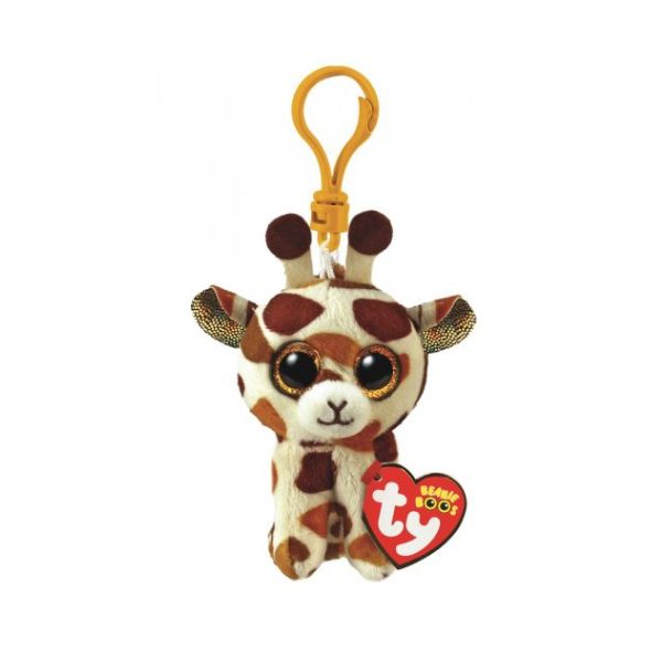 TY-Beanie Boo's - Stilts the Giraffe - 5" Clip-35257-Legacy Toys