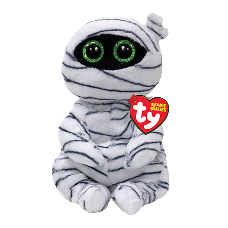 TY-Beanie Boo's - Tatters - Halloween Mummy-40926-6" Small-Legacy Toys