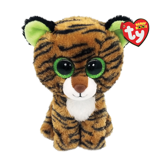 TY-Beanie Boo's - Tiggy the Tiger - Small-36387-Legacy Toys