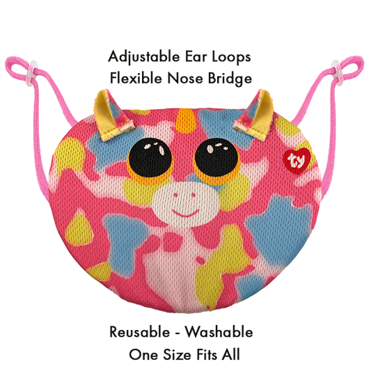 TY-Child Masks - TY - Animals-95704-Fantasia-Legacy Toys