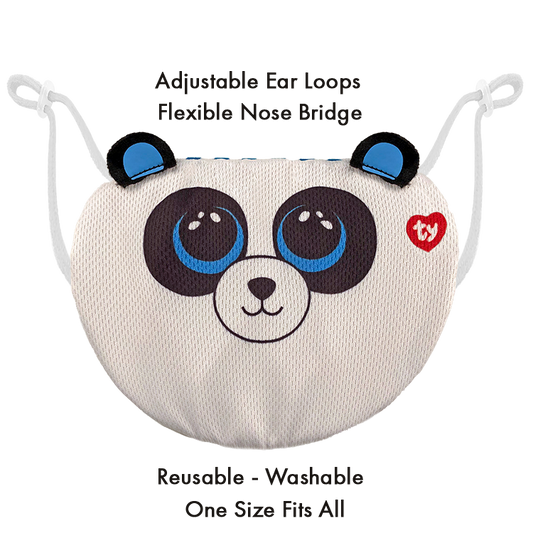 TY-Child Masks - TY - Animals-95708-Bamboo-Legacy Toys