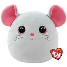TY-Squish A Boo - Catnip the Mouse-39224-10