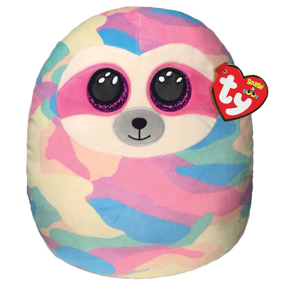 Ty Squish-A-Boo Clip - Slush the Grey Husky - Kids Specialist Ty Squish-A-Boo Clip - Slush the Grey Husky - Kids Specialist