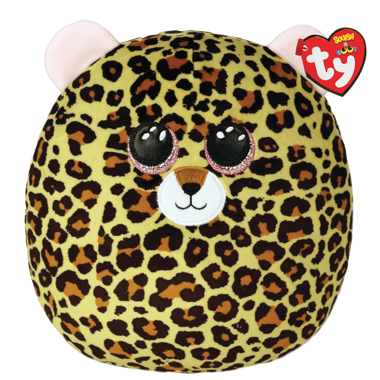 TY-Squish A Boo - Livvie - Leopard-39321-10