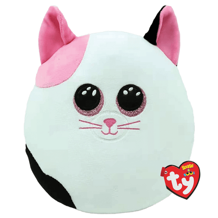 TY-Squish A Boo - Muffin the Cat-39222-10" Small-Legacy Toys
