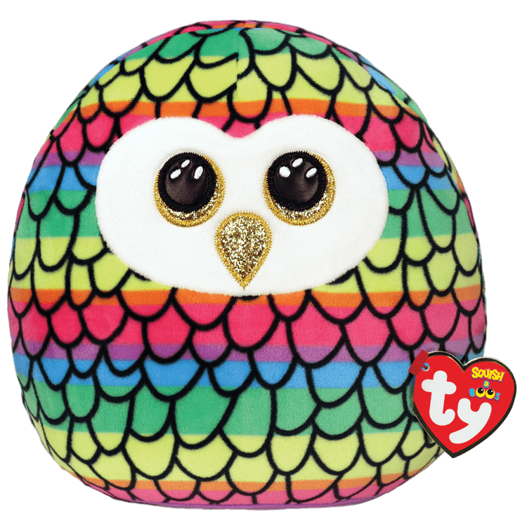 TY-Squish A Boo - Owen Owl-39291-10