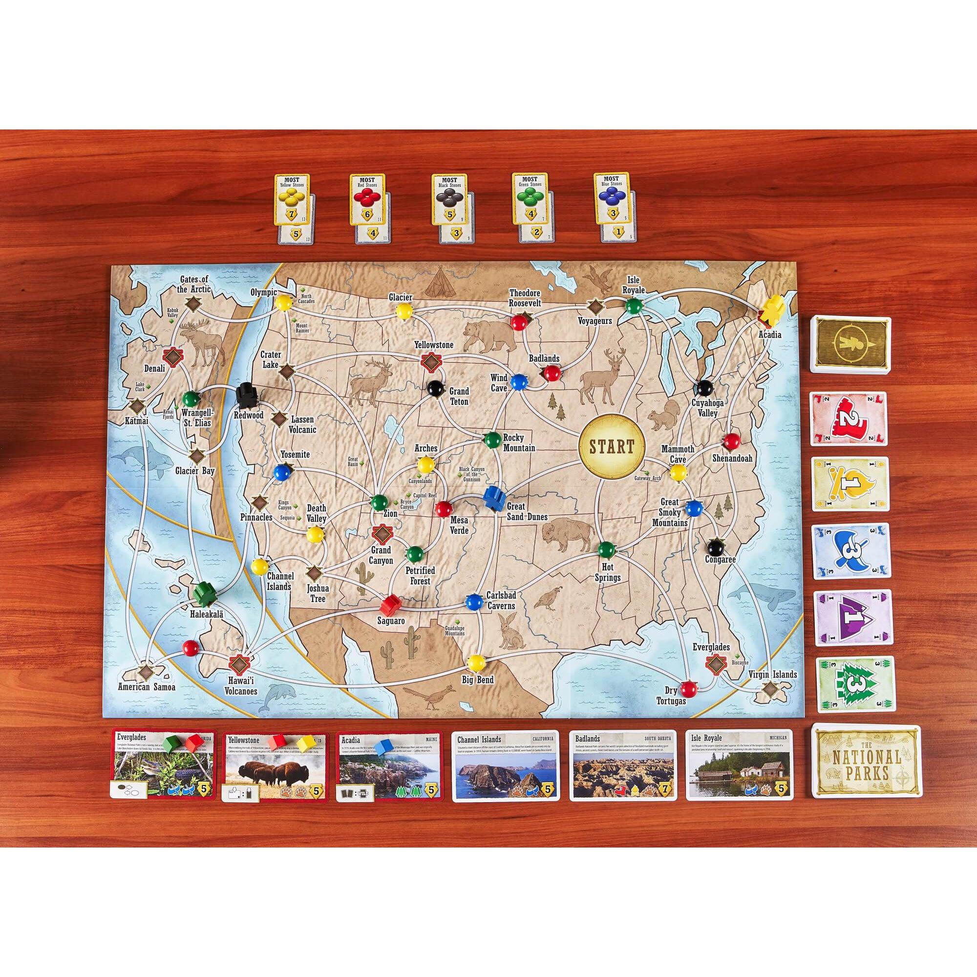 USAopoly National Parks Edition PicTwist