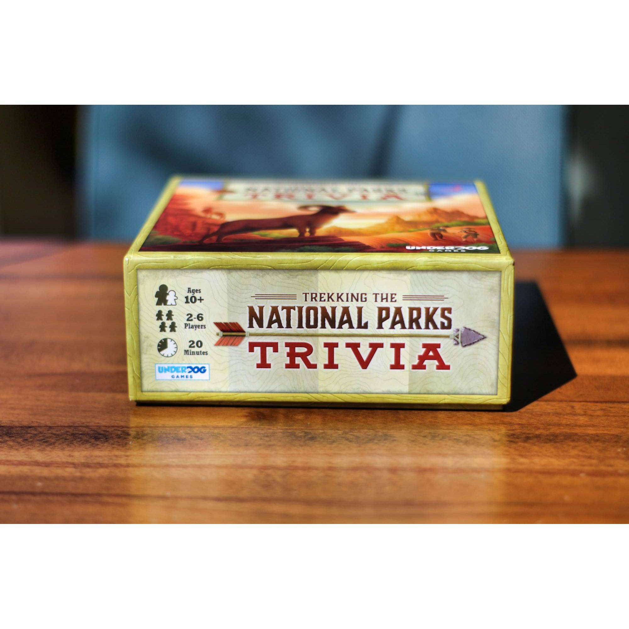 Underdog Games-Trekking the National Parks Trivia-88420-Legacy Toys