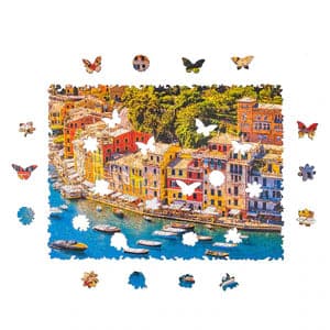 Unidragon-Italian Riviera Wooden Jigsaw Puzzle--Legacy Toys
