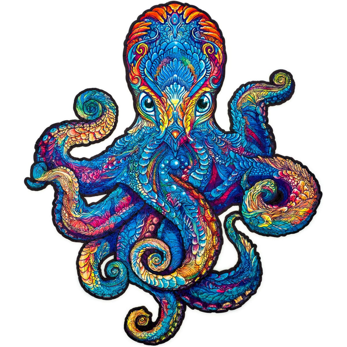 Unidragon-Magnetic Octopus Wooden Puzzle-UNI-OCT-S-Simple-Legacy Toys