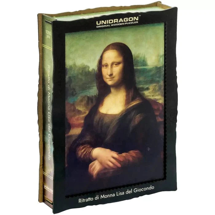 Unidragon-Mona Lisa Wooden Puzzle - 1,000 Pieces-UNI-MONA-Legacy Toys