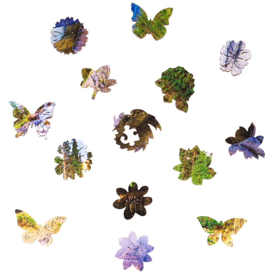 Unidragon-Mountain Creek Wooden Jigsaw Puzzle--Legacy Toys