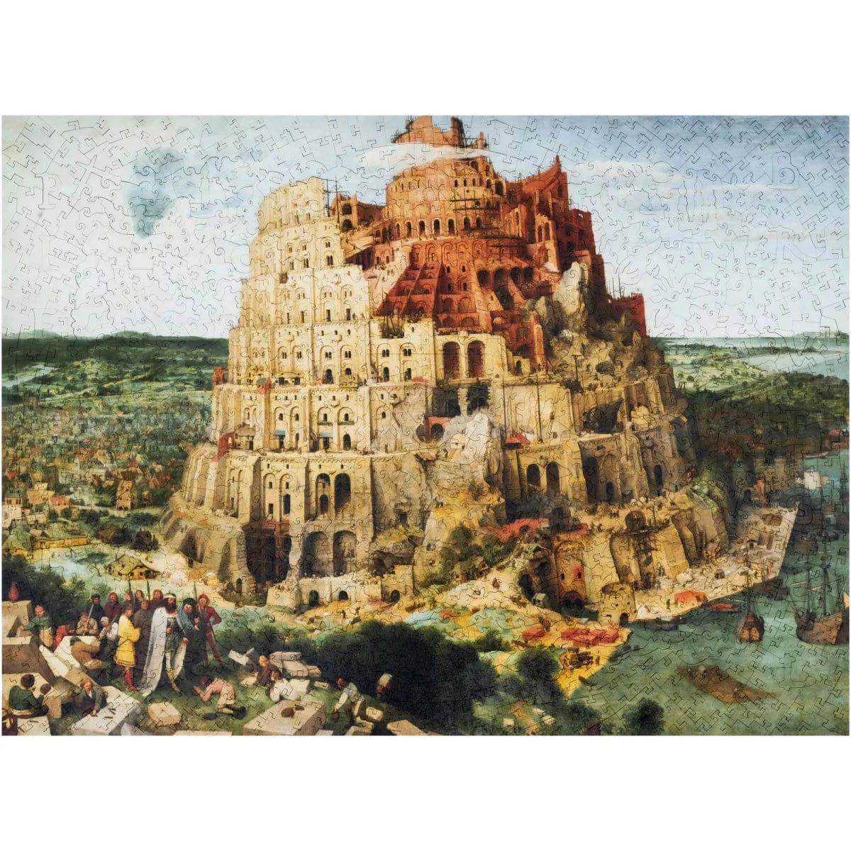 Unidragon-The Tower of Babel Wooden Puzzle - 1,000 Pieces-UNI-BABE-Legacy Toys