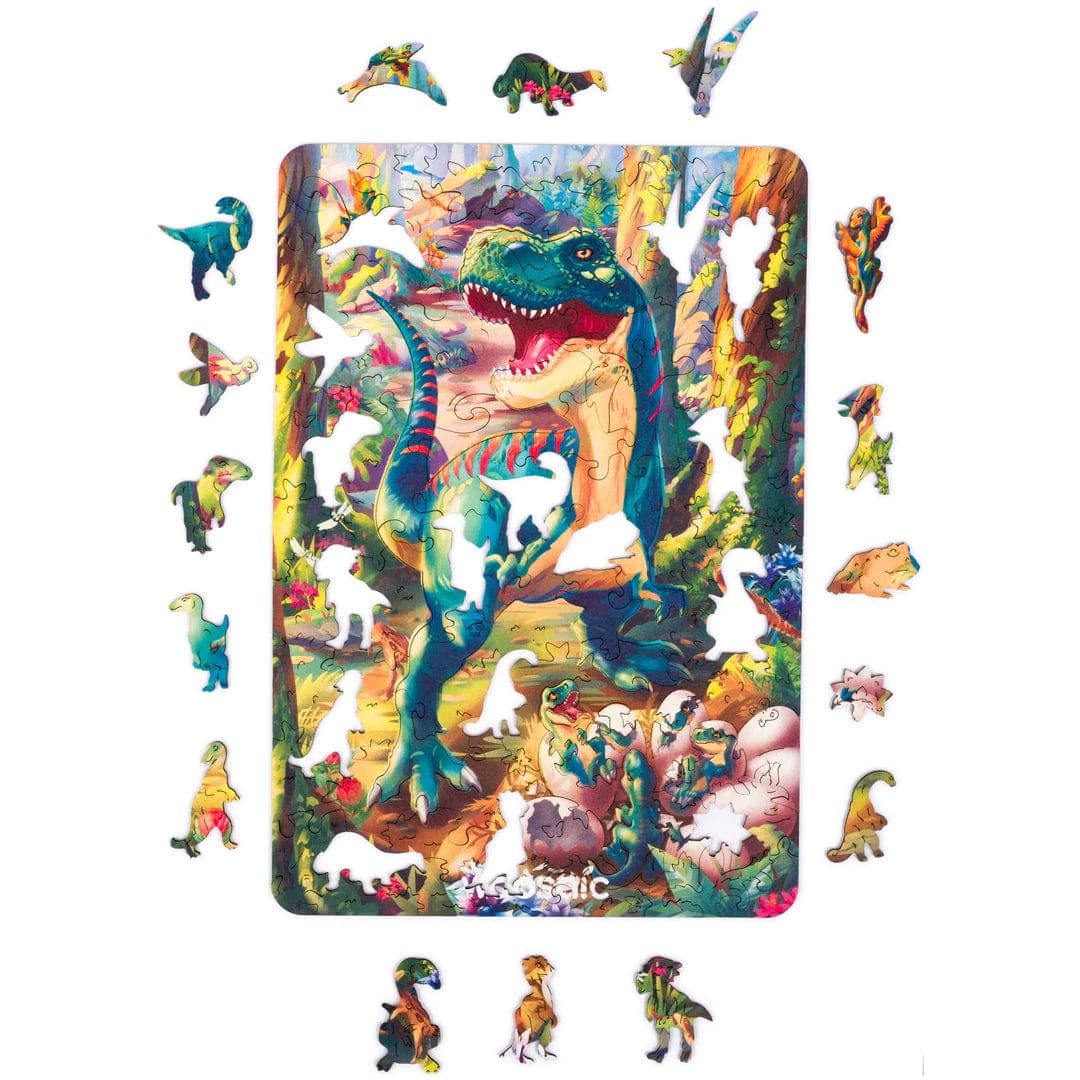 Unidragon-Tyrannosaurus Rex Jigsaw Puzzle - 100 Pieces-UNI-TREX-Legacy Toys
