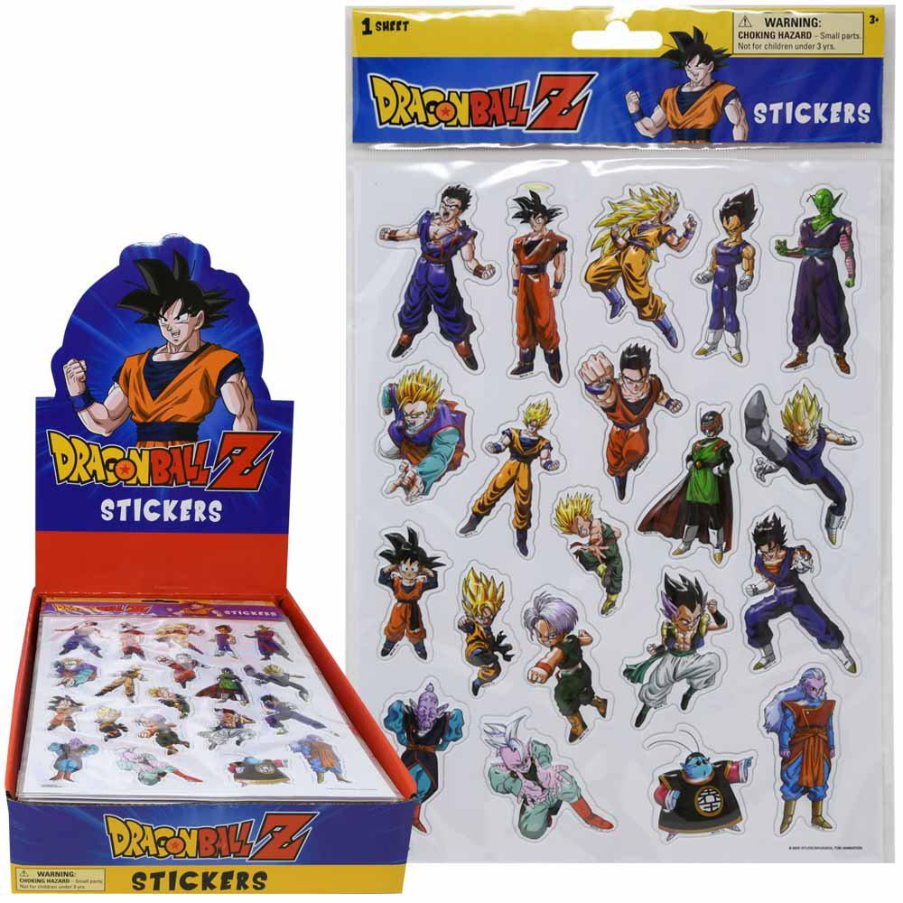 United Party-Dragon Ball Z Raised Sticker Sheet-ST8947DI-Legacy Toys