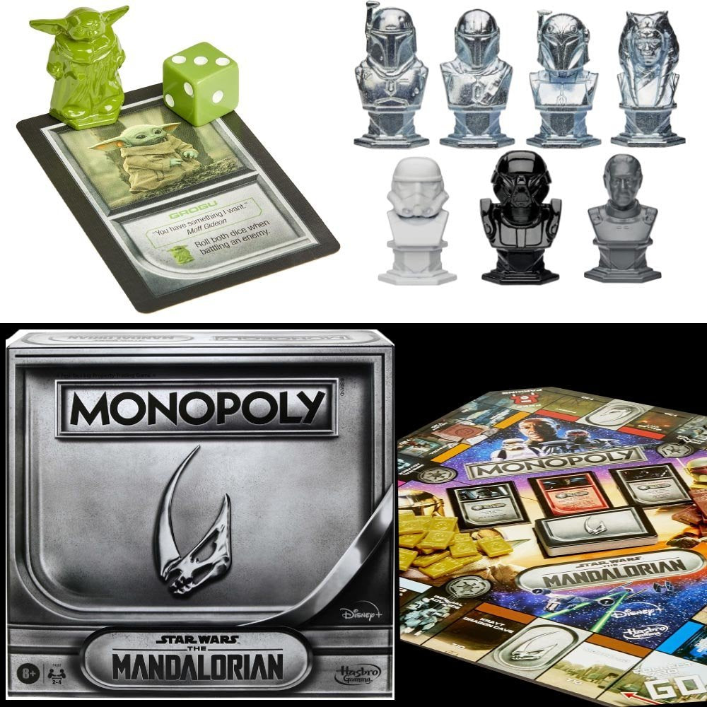 United Party-Hasbro Mandolorian Monopoly-F42570000-Legacy Toys