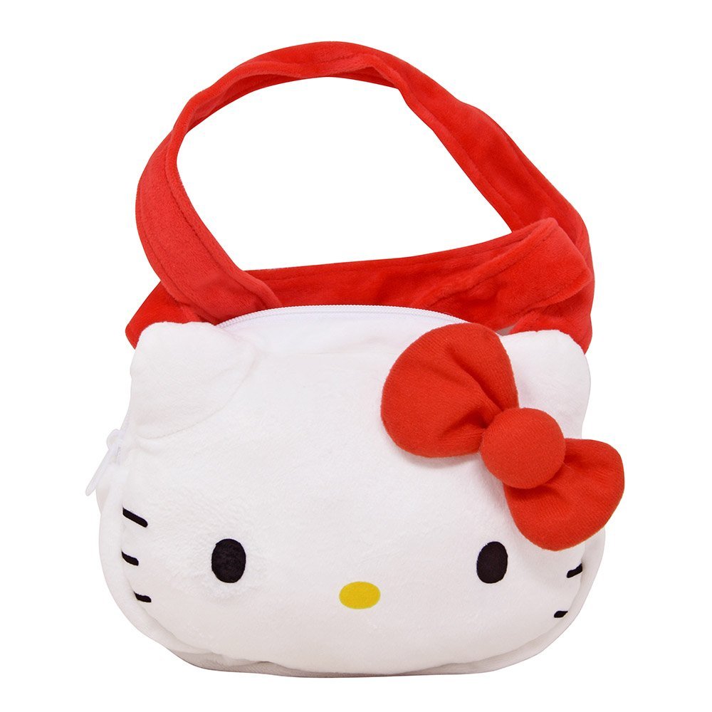 United Party-Hello Kitty Red Head Shaped Plush Shoulder bag Cross-KREC-Legacy Toys