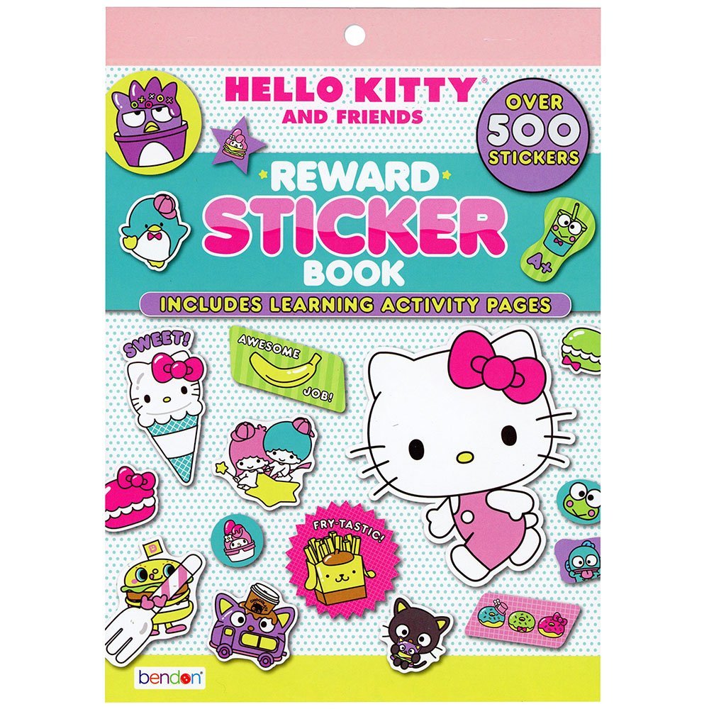 United Party-Hello Kitty Reward Sticker Pad-53470-Legacy Toys