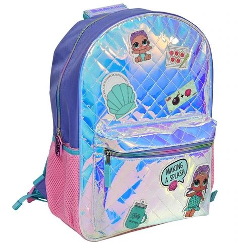 United Party-LOL Surprise 16" Foil Backpack-KLL59108-Legacy Toys