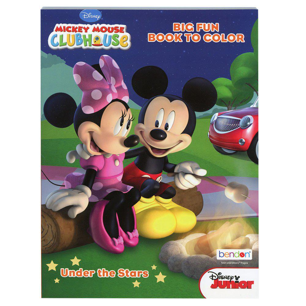 mickey mouse clubhouse birthday coloring pages