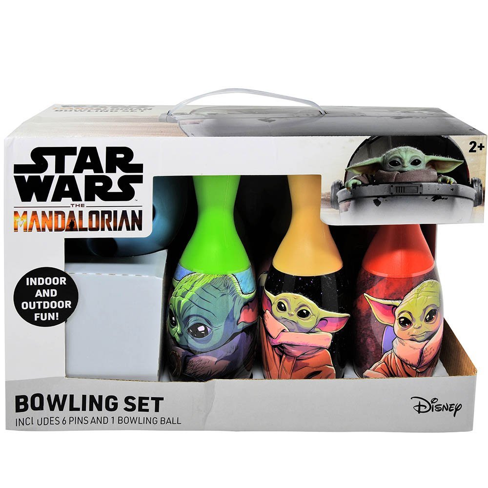 United Party-Star Wars The Mandalorian Bowling Set-26135MANDO-Legacy Toys