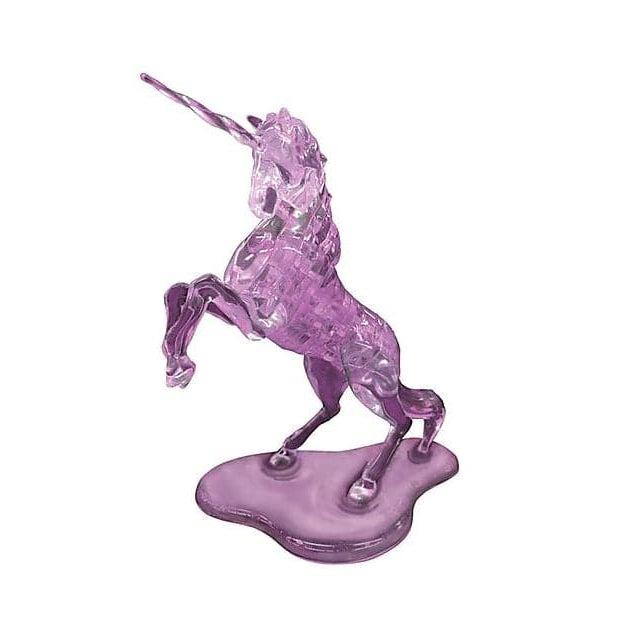 University Games-3D Crystal Puzzle Deluxe - Unicorn-31060-Legacy Toys