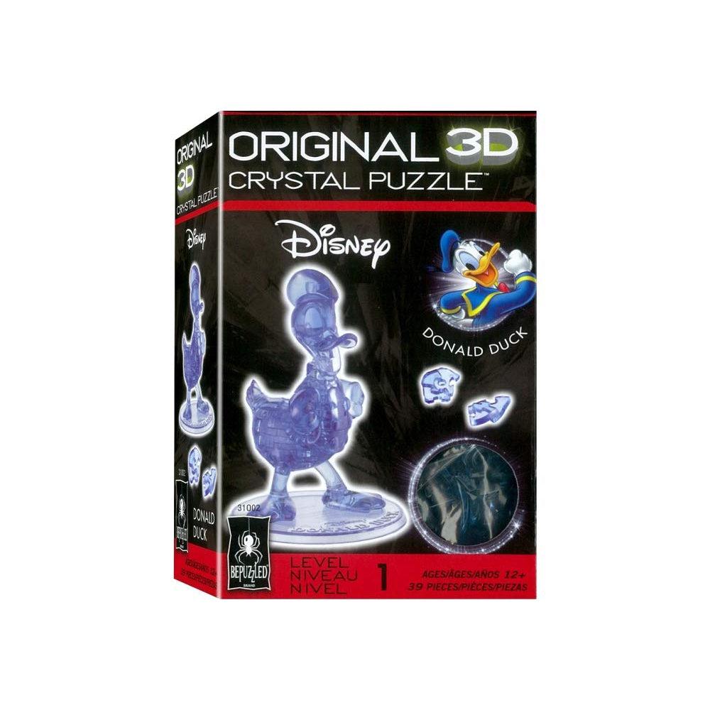 University Games-3D Disney Crystal Puzzle - Donald Duck-31002-Legacy Toys