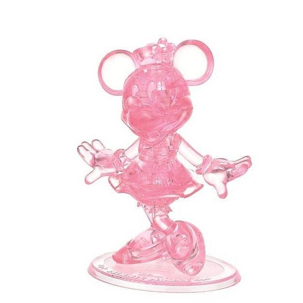 University Games-3D Disney Crystal Puzzle - Pink Minnie Mouse-10984-Legacy Toys