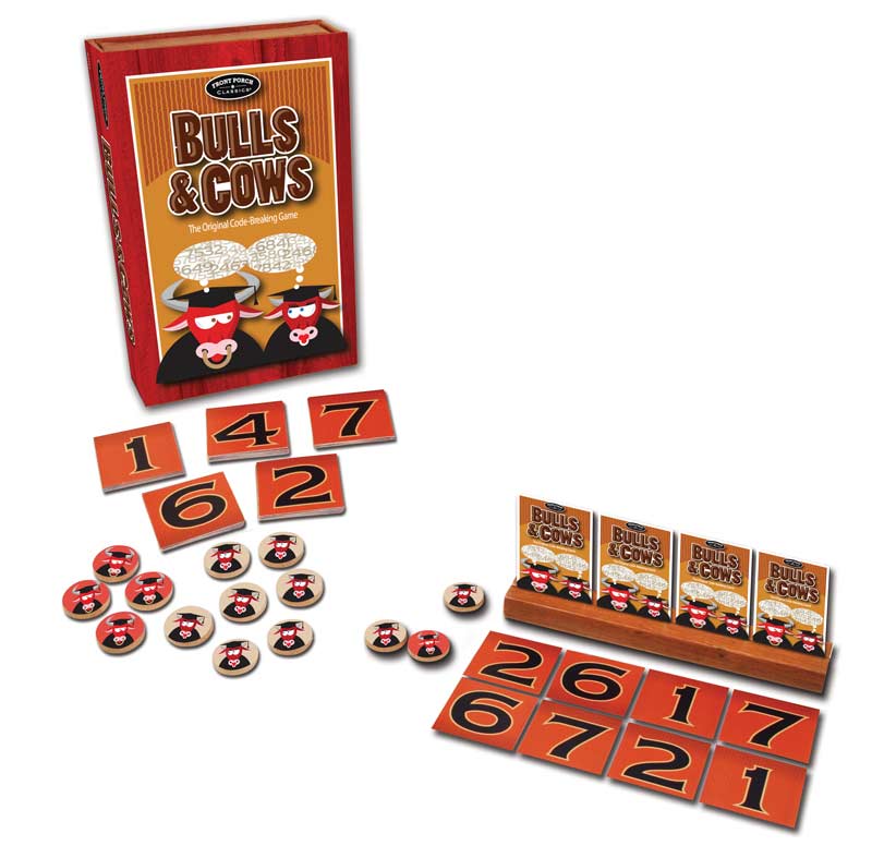 University Games-Bulls & Cows - the Original Code-Breaking Game-53721-Legacy Toys