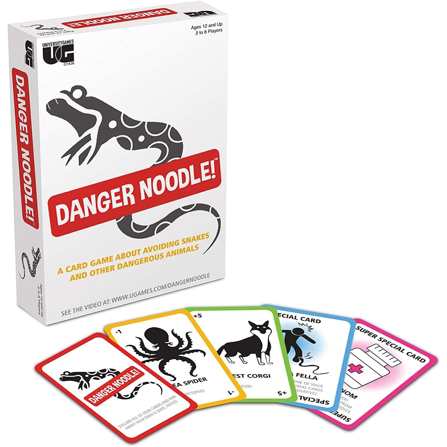 University Games-Danger Noodle Card Game-1436-Legacy Toys