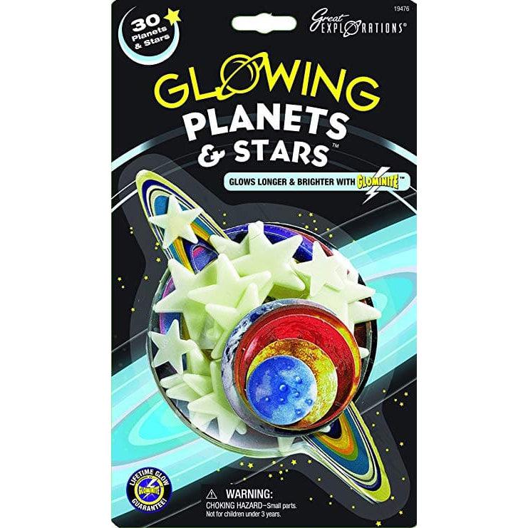 University Games-Glow in the Dark Planets & Stars-19476-Legacy Toys